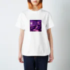 cryuのドット絵ピクセル少女 スタンダードTシャツ