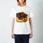 aicocomaru_hakujyuanのあんバタートースト スタンダードTシャツ