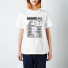 オノマトピアの水瓶座成分表【おもしろ星座成分表】 Regular Fit T-Shirt