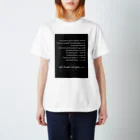 こかぶのアパレルde身だしなみ_ブラック Regular Fit T-Shirt