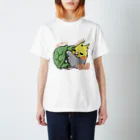 🐥ゆる(いイラストで生き物を)愛(でたい)の今日という日のためのTシャツ(3/9) Regular Fit T-Shirt