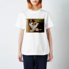 ハンドメイドSaoriのハコイリムスメ(猫) スタンダードTシャツ
