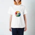 SmileHouse☺のレインボーにこちゃん☺ Regular Fit T-Shirt