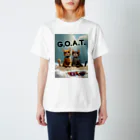 G.O.A.T.designの2匹のキュートな猫 スタンダードTシャツ