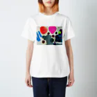 dog3doのおかしなどうぶつたちのあそぶこうえん Regular Fit T-Shirt