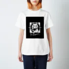 SERIY_SHOPの勇敢な猫戦士 スタンダードTシャツ