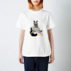 neko-noiruieの猫のいる家　ぽんずちゃん スタンダードTシャツ