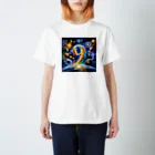 Super_Bluemoonの神秘的な数字 No.9🎵 スタンダードTシャツ