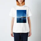 モニアショップの空　海　波 スタンダードTシャツ