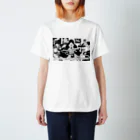 Robin LindströmのAll HP are temporary b&w スタンダードTシャツ