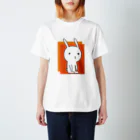 yumikanの素うさぎ ー瞑想ー スタンダードTシャツ