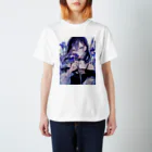 AQUAMETAVERSEの花菖蒲の優美な香り　BLUE PLUM  691 Regular Fit T-Shirt