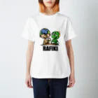 Colorful fam Earthのアースとデイの日常 スタンダードTシャツ