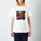 kiko505のcollar Regular Fit T-Shirt