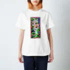 正座ちゃんのドット絵ショップの『熱帯植物図』 Regular Fit T-Shirt