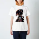 WakuWakustoreのBeautiful Samurai スタンダードTシャツ