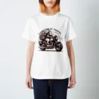 miyasaku102のバイク旅のウサギ Regular Fit T-Shirt