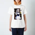 魔法猫少女ルナの魔法猫少女ルナ アルバイト01 高校生 Regular Fit T-Shirt