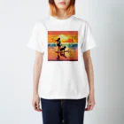 winwin6126の波乗りデビュー！ Regular Fit T-Shirt