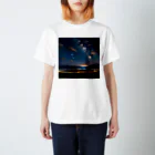 モカステの星空 Regular Fit T-Shirt