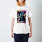 米八そばグッズショップのCYBER PUNK 80'S KOMEHATISOBA TYPE2 スタンダードTシャツ