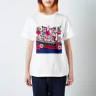 JyaBirdの花札風「桜」 Regular Fit T-Shirt