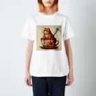 カフェイン中毒のカフェイン猫2 Regular Fit T-Shirt