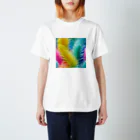 chan-takehaniの羽根のカレイドスコープ Regular Fit T-Shirt