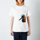 Storm's Shopのカワセミ/翡翠 Regular Fit T-Shirt