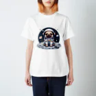 wonderfulのパグパグ宇宙飛行士 Regular Fit T-Shirt