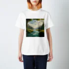 M Y (Yoshida Masaru)の「水に流れ、風に託す」 Regular Fit T-Shirt