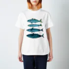 tomo0707222の青魚たち スタンダードTシャツ