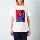 雪見ひよの赤髪の幼馴染系女子 Regular Fit T-Shirt