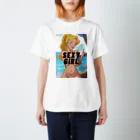 adultistのブロンドビキニセクシーアニメガール Regular Fit T-Shirt