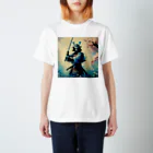 rain-bow88の絵画のような侍シリーズ スタンダードTシャツ