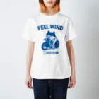 NaoのFEEL WIND 〜ドラ猫モータース〜 1 (b) スタンダードTシャツ