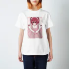 わがままフリルのピンク♡メイドちゃん Regular Fit T-Shirt