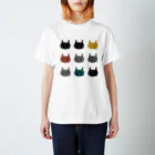 Yellow_Sparrowのいわく言いがたい猫の群れ Regular Fit T-Shirt