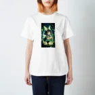 neko_28の森の妖精ちゃん Regular Fit T-Shirt