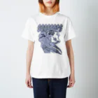 ねこぜもんのScissors (前面)  Regular Fit T-Shirt