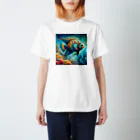 momoart8888のカラフルなお魚🐠🩵 スタンダードTシャツ