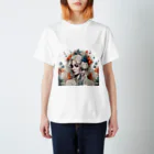 Unique Existenceのhorde of flowers Regular Fit T-Shirt