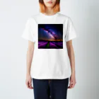 million-mindの幻想的なラベンダー畑 Regular Fit T-Shirt