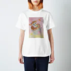 tanutiの猫のミルクの夏気分！ Regular Fit T-Shirt