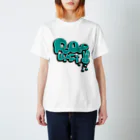 金欠印のPOORMANのピースうさぎ Regular Fit T-Shirt