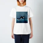 asuto_20のドット絵のシャチ Regular Fit T-Shirt