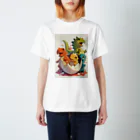 AQUAMETAVERSEの恐竜の誕生喜び　なでしこ1478 Regular Fit T-Shirt