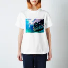 yunyunlivvyのうろこ Regular Fit T-Shirt