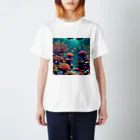 asuto_20のローポリ風サンゴ Regular Fit T-Shirt