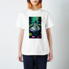 AQUAMETAVERSEの水面に浮く蓮姫 アメジスト 2846 Regular Fit T-Shirt